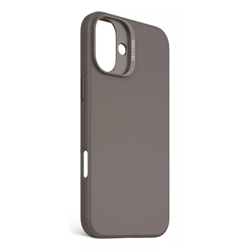 Cover Decoded Silicone Hülle iPhone 16 Plus 17 cm Schwarz