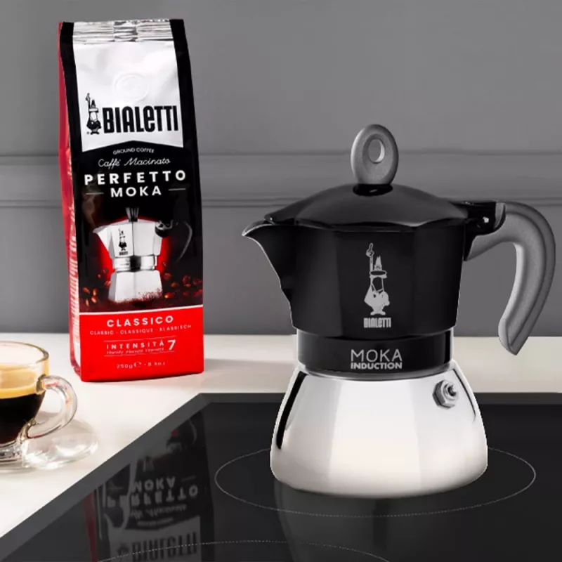 Bialetti Moka Induction Moka-Kanne 4 Tassen