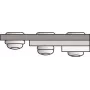 Blindniet GESIPA 4,8x10 mm Aluminiumkörper Stahlmandrell PolyGrip (MPN 6700144)