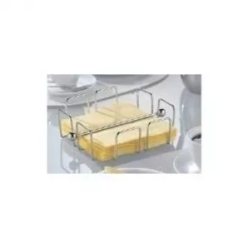 Serviettenhalter Esmeyer Draht Chrom Metall für Standard 1/4 Servietten