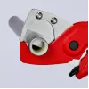 Knipex 90 25 185 - Rohrschneider - Edelstahl - Kunststoff - Rot - 1,2 cm - 18,5 cm (90 25 185)