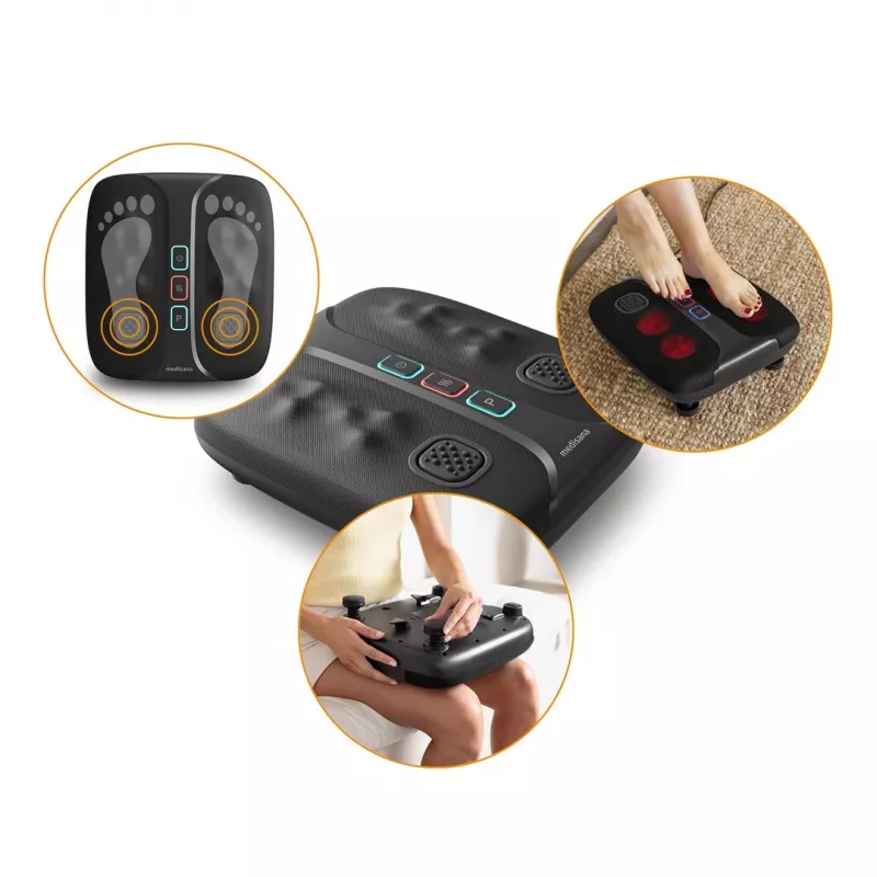 Medisana LM 100 Massagegerät für Füße, Beine Schwarz