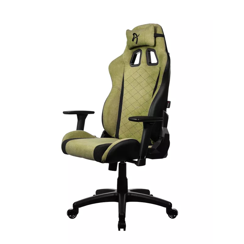 Arozzi Soft Fabric | Gaming-Stuhl | Avanti SoftFabric | Moosgrün