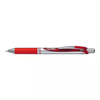 Clip-on einziehbarer Stift Pentel Energel XM Klick Rot