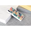 Schutzhülle iKins für iPhone XS/S Mosaik Weiß