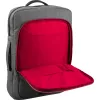 Rucksack YENKEE YBB 1522GY — multifunktionaler Laptop-Rucksack für 15,6 Zoll | Nylon, 12 l, Grau/Rot