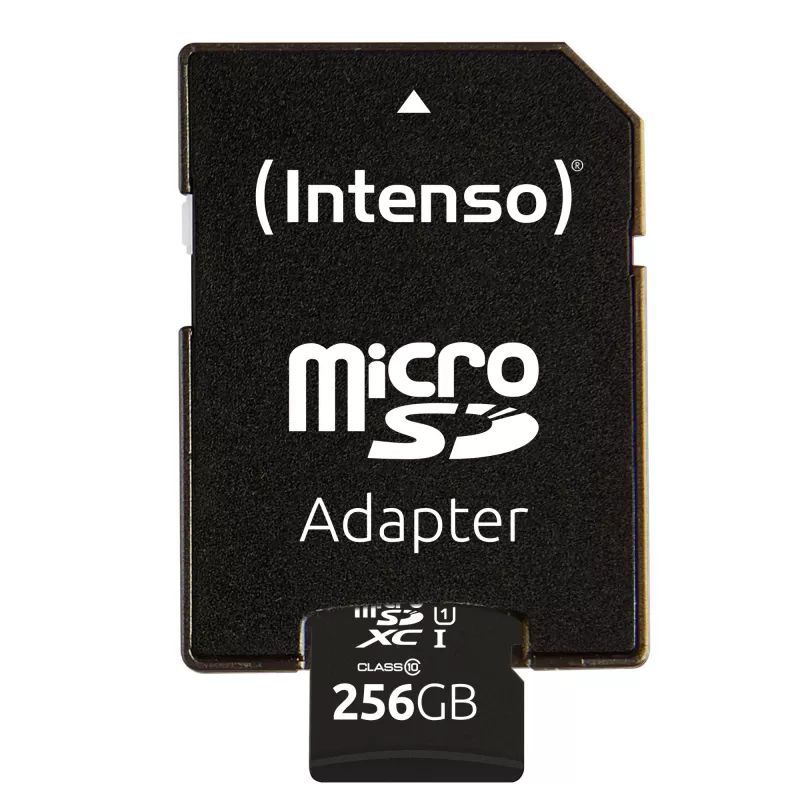 Flash-Speicher Intenso 256 GB UHS-I microSD Performance Class 10