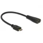 HDMI-Kabel DeLOCK 0,23 m Mini-HDMI/HDMI