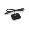 Kartenleser IOGEAR GSR202 USB 2.0 Schwarz