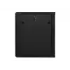 Lanberg wandmontierbarer Installationsschrank 19'' 15U 600x600mm schwarz (Glastür)