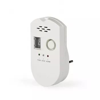 Nedis DTCTG10CWT Gasdetektor LPG, Erdgas