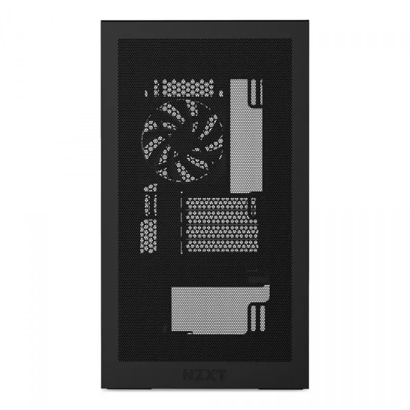 NZXT H3 Flow Micro ATX Airflow Gehäuse - Schwarz