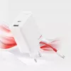 Netzteil ONEPLUS SUPERVOOC 120W Dual-Port-Kabel-Ladegerät, 120 W Gesamtleistung, 1x USB-C + 1x USB-A, 100–240 V, 145 g, weiß