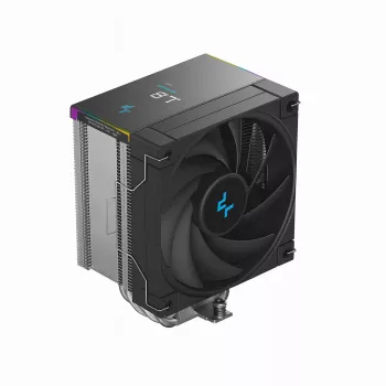 Luftkühler DeepCool AK500S Digital SE — 120-mm-Lüfter, unterstützt LGA1700/AM5/AM4- und Intel LGA115x/1200-Sockel, Schwarz