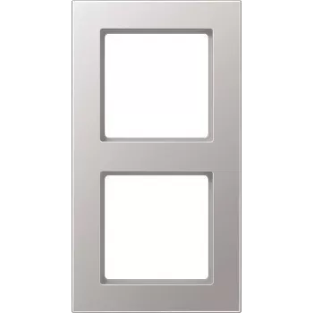 JUNG A 5582 BF AL Rahmen 2-fach horizontal/vertikal A5582BFAL