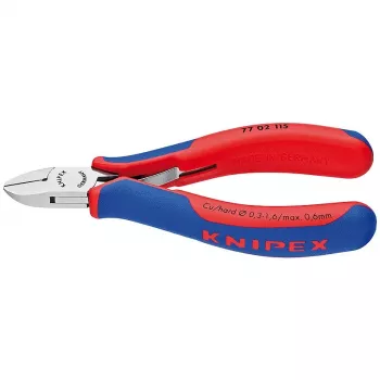 Knipex Electronics Diagonal 77 02 115 - Kabelschneider - Stahl (77 02 115)