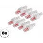 Netzwerkstecker ShiverPeaks 75011-8 Cat.6 werkzeugloser RJ45-Stecker, 8P8C
