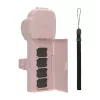 Sunnylife Schutzhülle mit Tragegurt und Umhängeband für Osmo Pocket 3 (pink)