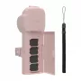 Sunnylife Schutzhülle mit Tragegurt und Umhängeband für Osmo Pocket 3 (pink)