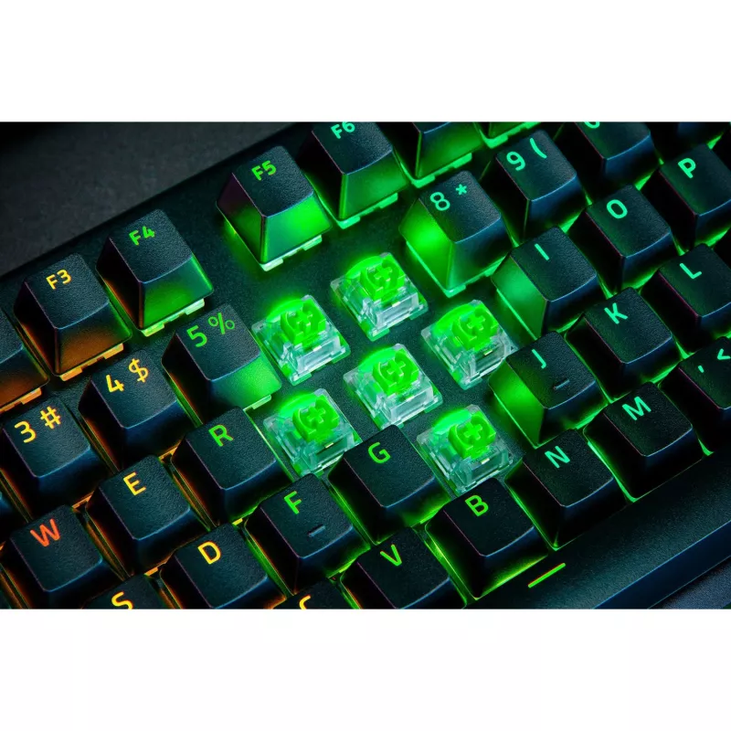 Razer SchwarzWidow V4 Pro Tastatur Gaming USB QWERTZ German Schwarz