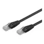 Wentronic Goobay CAT 5e Patchkabel, U/UTP, Schwarz, 0,25 m - CCA Kupfer-Mix (68703)