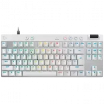 LOGITECH G PRO X TKL RAPID Gaming-Tastatur - WEISS - US INT'L - USB - EMEA28i-935 - LINEAR