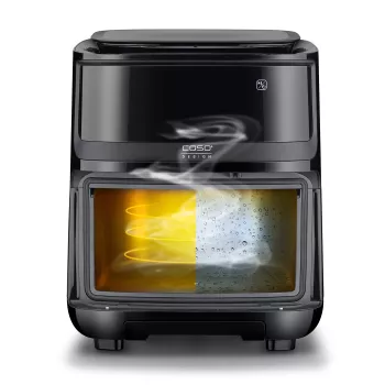 Heißluftfritteuse Caso Steam and AirFry 700, 1700 W, 7 L, schwarz