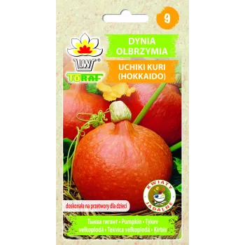 Uchiki Kuri Kürbis Toraf Gemüsesamen, 5g Packung