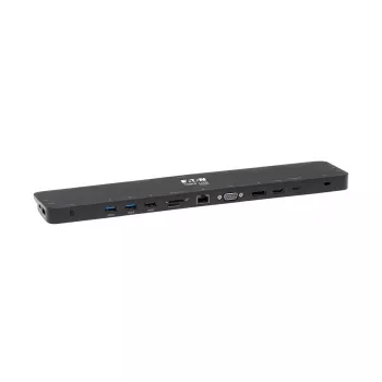 USB-C Dock, Triple Display – 4K HDMI & DP, VGA, USB 3.2 Gen 1, USB-A/C-Hub, GbE, 100 W PD-Ladung