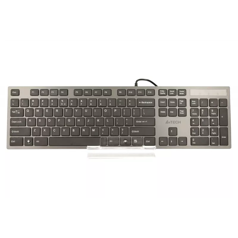 A4Tech KV-300H Tastatur USB QWERTY Schwarz, Grau