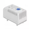 Thermostat DELOCK 66823, Kunststoffgehäuse IP20, 30 W, 250 V, 10 A, 43×60×33 mm, blau/grau