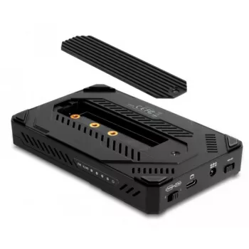 HDD/SSD-Gehäuse DeLOCK 42020 Schwarz 2,5 Zoll USB Typ-C 10 Gbit/s