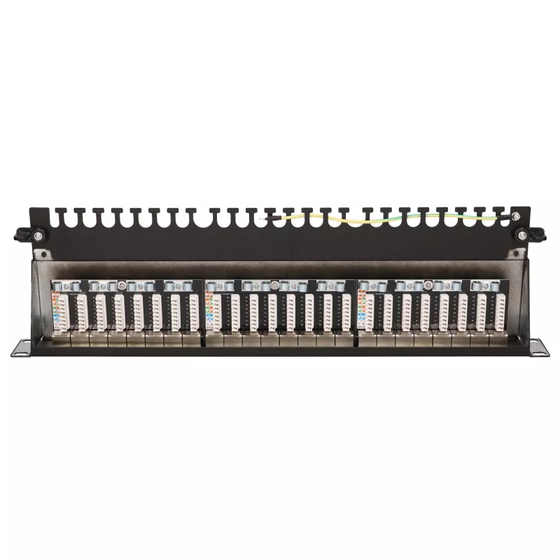 Patchpanel - Extralink CAT6A STP, 24 Ports
