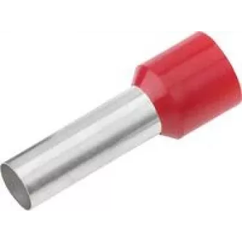 Cimco 187010 Aderendhülse 1 mm² teilweise isoliert Rot 100 Stück (187010)