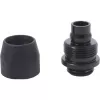Fitting Alphacool 17638 Aluminium Messing Schwarz 1,8 cm 2,4 cm