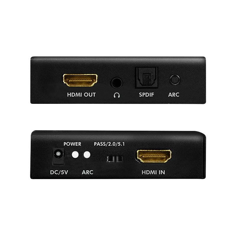 HDMI-Audio-Extraktor 2CH/5.1CH, 4K/60Hz