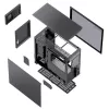 PC-Gehäuse Jonsbo D41 MESH Midi Tower Schwarz
