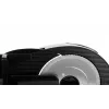 Elektrischer Tisch-Lebensmittelschneider SMAPP 294.5 – 300 W, Schnittstärke 1–15 mm, Edelstahlklinge, Kindersicherung, weiß