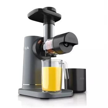 NINJA Cold Press Juicer | Neverclog JC151EU | Typ Kaltentsafter | Grau | 150 W | Anzahl Geschwindigkeiten 1