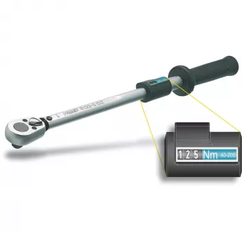 HAZET 5122-2CLT - Klick-Drehmomentschlüssel - Nm - Mechanisch - 1/2 Zoll - 12,5 mm - 40 - 200 Nm