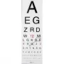 NeXtime klok 3067 Eyesight, 75x25,4 cm, Wanduhr, Weiß/Schwarz