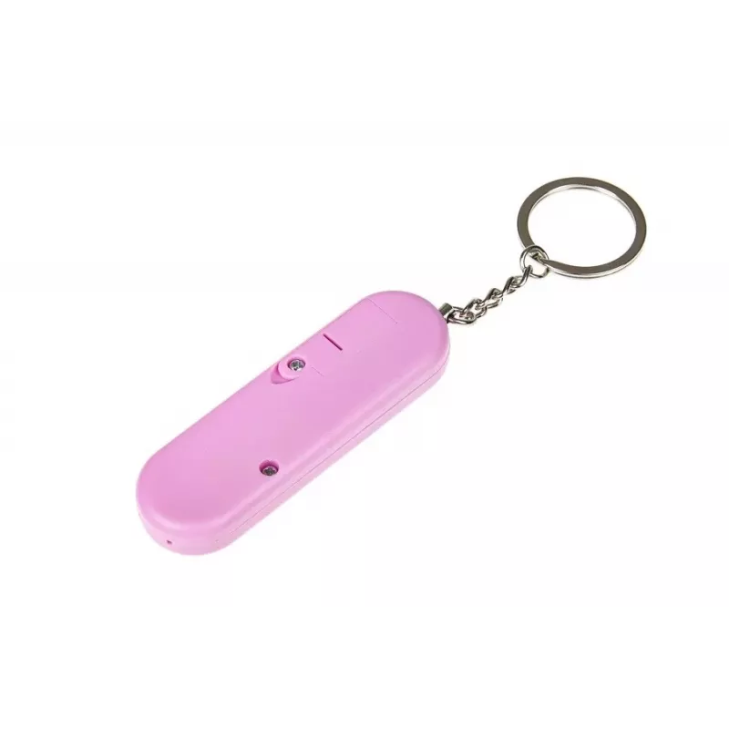 Personenalarm GUARD YC-001-PI 130 dB pink kompakte Sicherheitsvorrichtung, LR41-Batterien, 200 m Reichweite