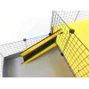 C&C Modular Cage C&C 4x2 mit Loft 2x1 und grauer Rampe – c&c modularer Kleintierkäfig für Meerschweinchen, 145×75×75 cm, 10 kg