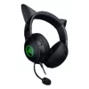 Kraken Kitty V2 - Schwarz, Gaming-Headset, Kitty-Ohren, Stream-Reaktive Beleuchtung, HyperClear-Kardioidmikrofon, 40-mm-TriForce-Treiber, integriertes Mikrofon in den Ohrmuscheln, Razer Chroma RGB (Ohr und Ohrmuscheln), Surround Sound: Nur verfügbar unter