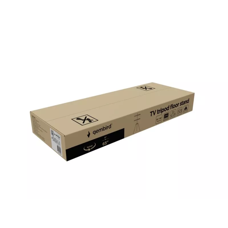 TV-Gerät Zubehör Bodenständer 32-65/TRIPOD TVS-65S-01 Gembird