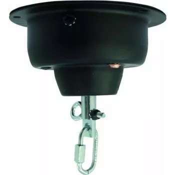 Sicherheitsdrehmotor Eurolite MD-1515 Schwarz 230V 50Hz 400g