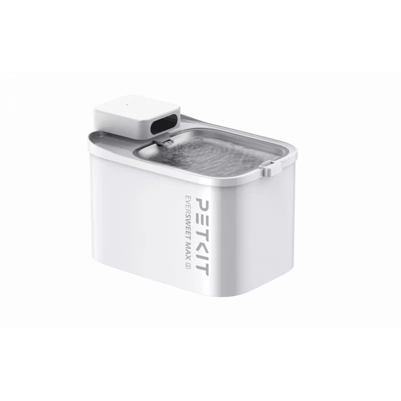 Automatischer Trinkbrunnen PETKIT Eversweet Max2 – 3L Kapazität, ABS-Gehäuse, batteriebetrieben, 26 dB