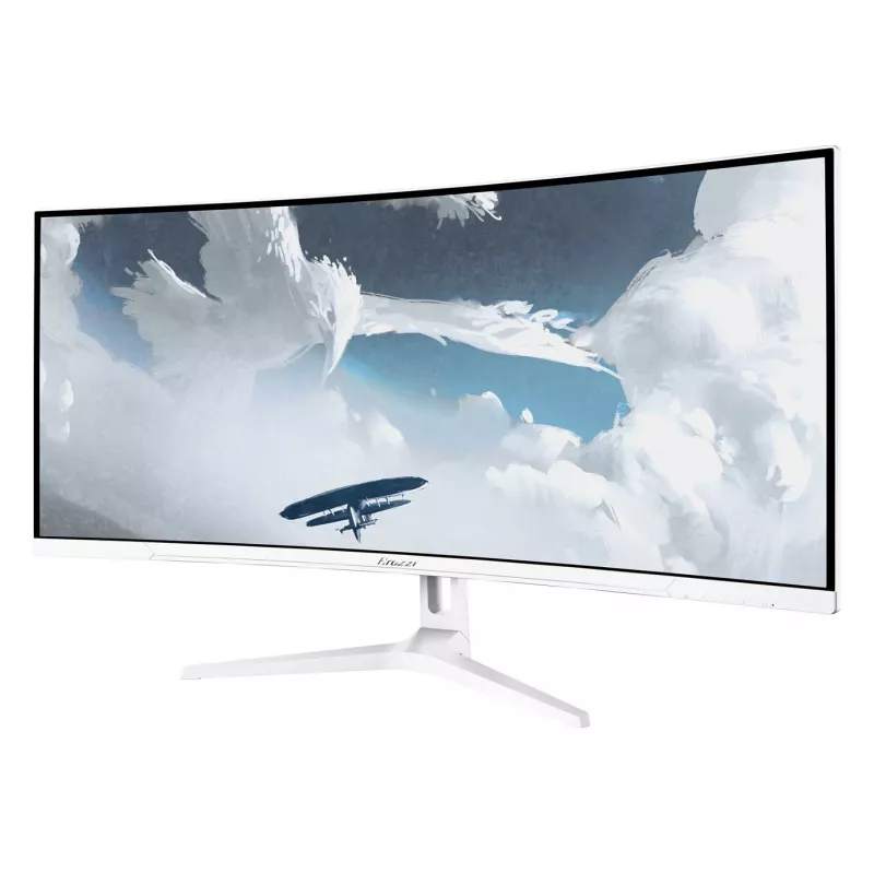 Curved monitor Arozzi Nova 34 inch (86.4 cm) VA LED 3440×1440 21:9 1 ms White