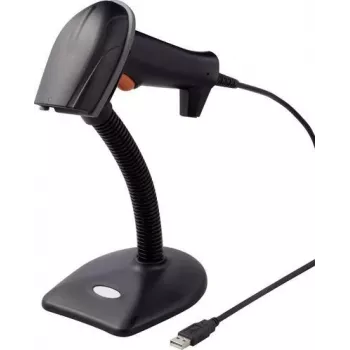 Renkforce 2D Barcode-Scanner Kabelgebunden 1D, 2D Laser Schwarz Handscanner USB (RF-3376032)