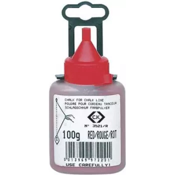 Kreidepulver c.k tools T3521R 100 — rote Markierkreide, 100 g